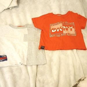 2 piece tee shirts by DKNY
